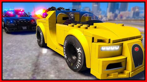 Gta Roleplay Jet Power Lego Bugatti Destroys Cops Redlinerp Youtube