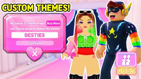 Dress To Impress Custom Themes With Me Ibellayt Series Youtube