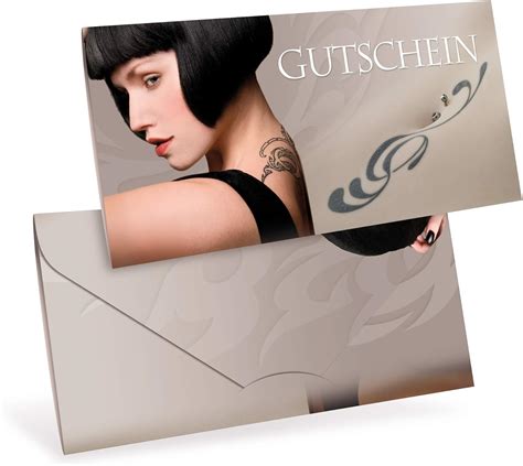 Premium Gutscheinkarten 10 Stück Geschenkgutscheine Für Tattoo