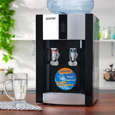 Geepas Gwd Hot Cold Water Dispenser With Stainless Steel Tank