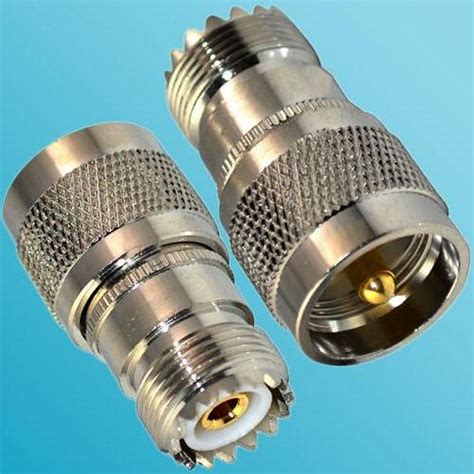 Uhf So239 Female To Uhf Pl259 Male Rf Adapter