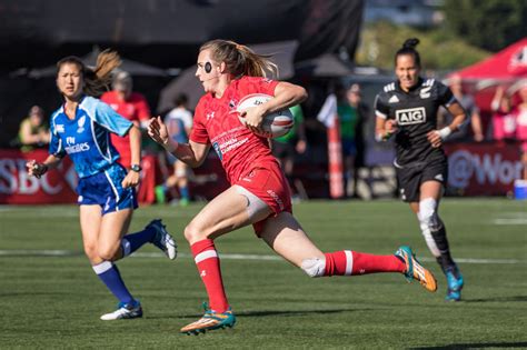 Rugby Sevens Women Claim Canada Sevens Silver In Langford Team Canada