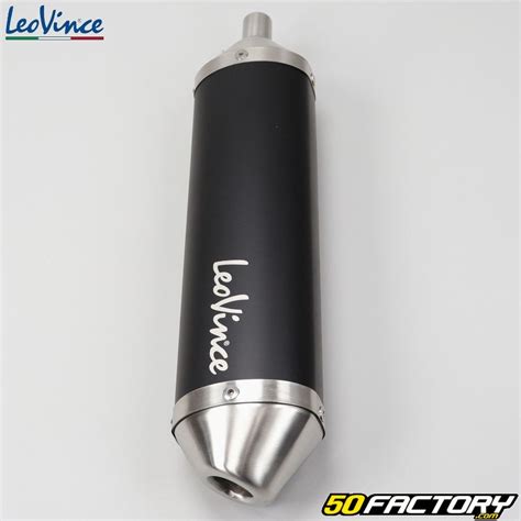 Exhaust Derbi Senda Gilera Smt Rcr Leovince Xfight Black