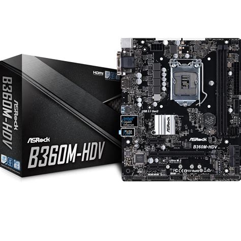 Asrock B M Hdv Intel B So Dual Channel Ddr Matx Retail