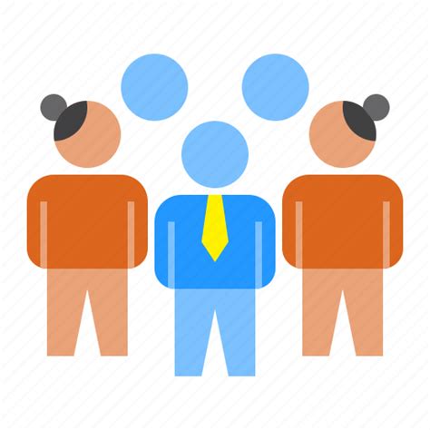 Team Leadership Business Skills Professional Icon Download On