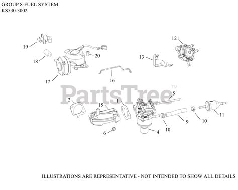 Kohler Ks530 3002 Kohler 5400 Series Engine Basic Version 17hp 12