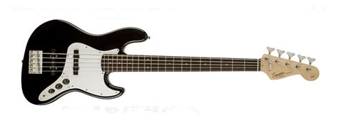 Fender Squier Affinity Jazz Bass 5 String Black 885978883837