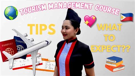 Tourism Management Course Tips Experience Incoming College