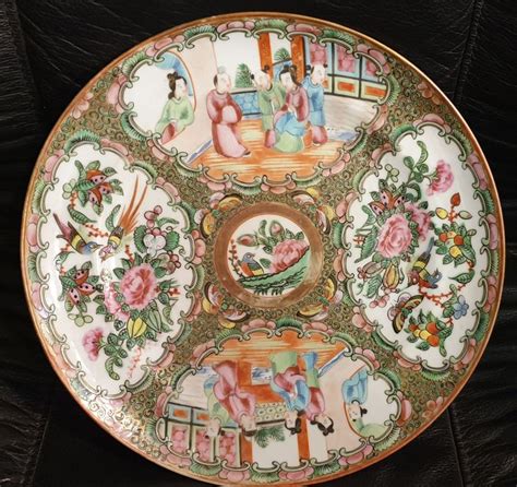 Plato Canton Famille Rose Porcelana China Catawiki