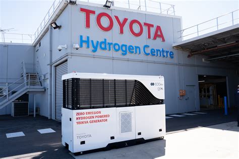 Toyota Partners EODev For Hydrogen Fuel Cell Power Generators GEH2