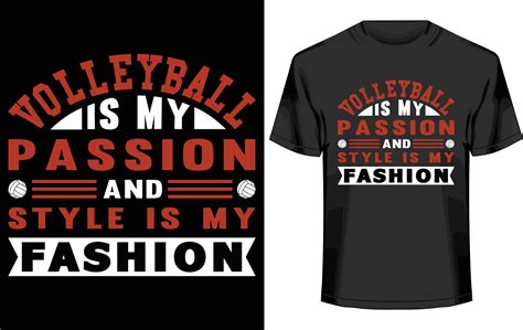 Volleyball T-shirt Design 21299882 Vector Art at Vecteezy