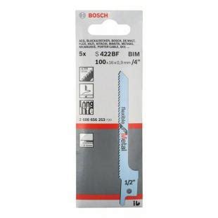 BOSCH 2608656253 Hoja De Sierra De Sable S 422 BF Flexible For