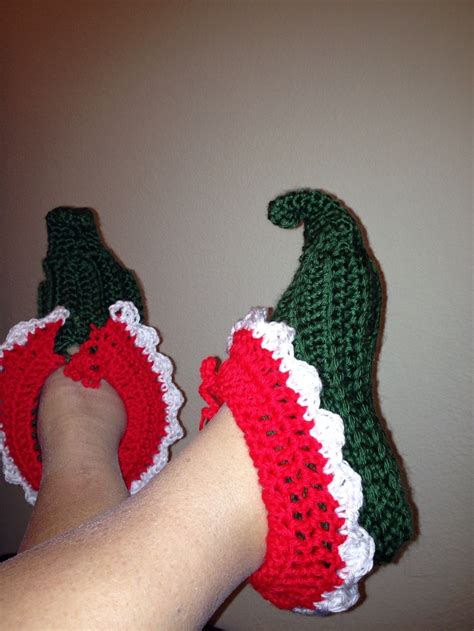 Kids Elf Slippers Crochet | Division of Global Affairs