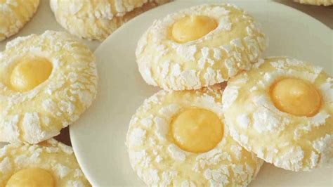 Biscuits Moelleux Au Citron Parfaits Pour Tremper Dans Du Lait Au