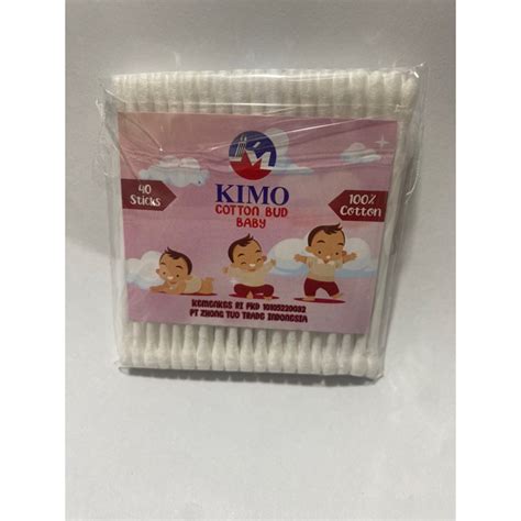 Jual Cotton Bud Kimo Isi 40 Batang Anak Dan Dewasa Shopee Indonesia