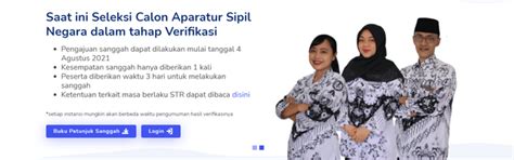 Cara Mengajukan Sanggahan Hasil Seleksi Administrasi CPNS 2021