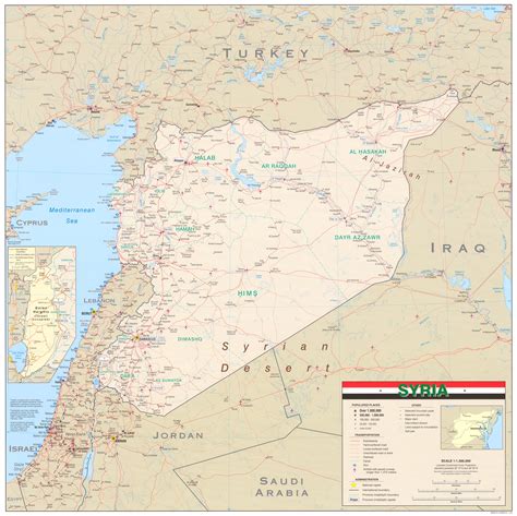 Maps Of Syria Map Library Maps Of The World