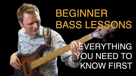 Learn Bass 01 Everything You Need To Know First Youtube