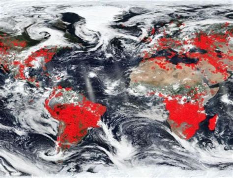 Impactantes Imágenes De La Nasa Muestran Todos Los Incendios Activos En