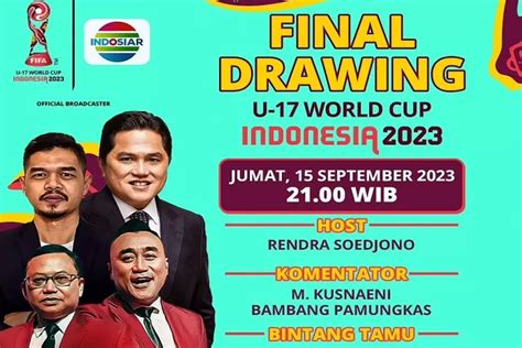 Drawing Piala Dunia U17 2023 Cek Hasil Di Sini Timnas Indonesia Di