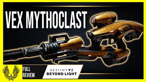 Destiny Vex Mythoclast Full Review How To Get Catalyst Pve Pvp