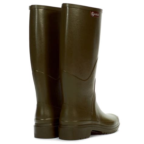 Wellies Aigle Men Chambord Pro Khaki Outdoorsupply Co Uk