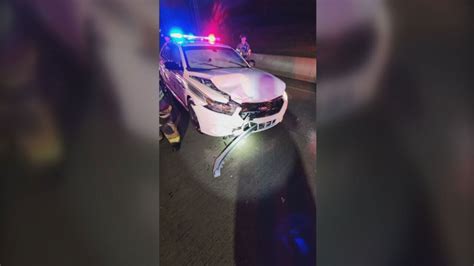 Wrong Way Driver Crashes Into 2 Police Vehicles Arrested For Dui