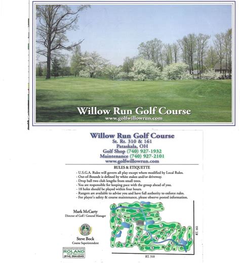 Willow Run Golf Course 12 Photos State Rt 310 And St Pataskala Oh