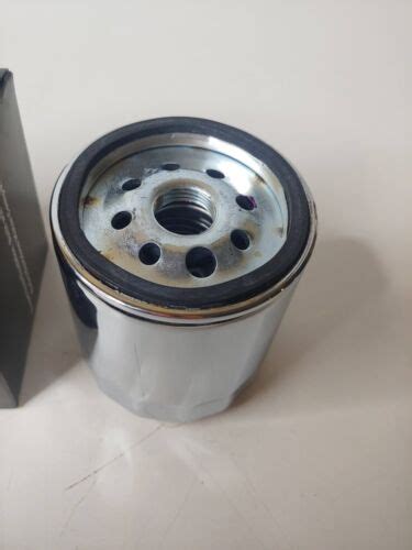 Oem Harley Davidson Chrome Oil Filter 63796 77a Nob Ebay