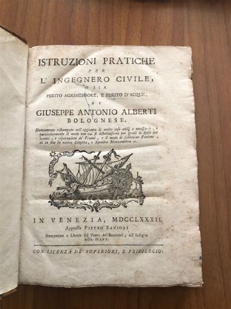 Giuseppe Antonio Alberti Istruzioni Pratiche Per Catawiki