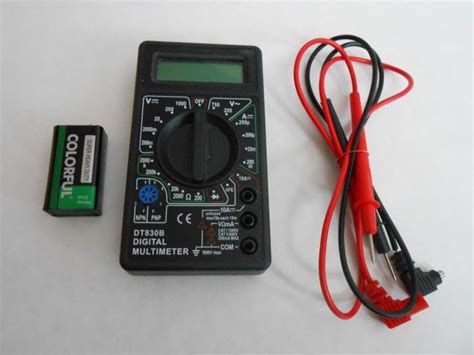 Обзор мультиметра DT830B