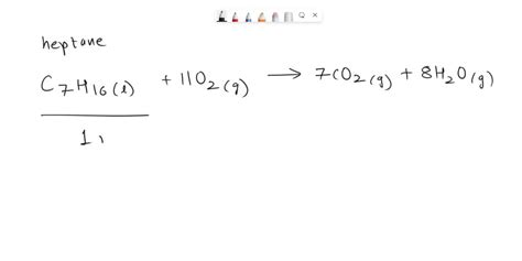 Solved Heptane C H Is Also Used As A Standard For Determining