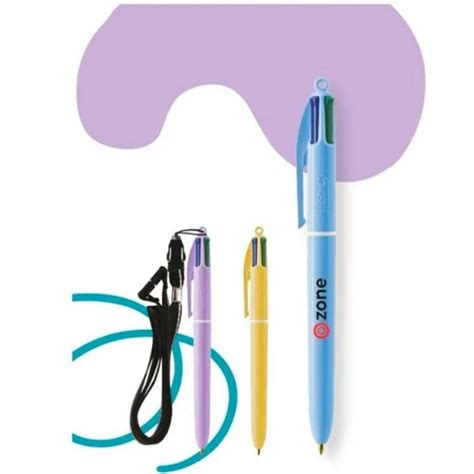 Stylo Bille Bic Couleurs Pastel Personnalisable Sur Cadeauweb