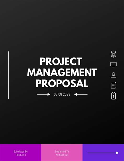 Web Development Project Proposal Template Visme