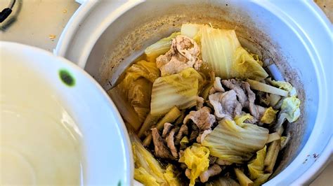 【cooking】pork And Cabbage Hot Pot Youtube