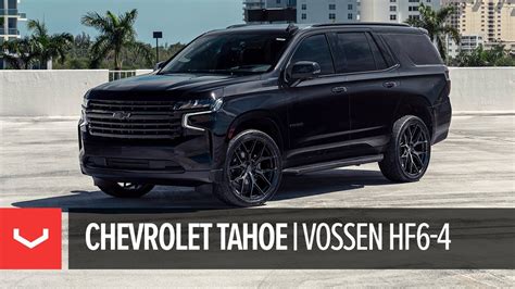 2021 Chevrolet Tahoe Vossen Hybrid Forged Hf6 4 Wheel Youtube