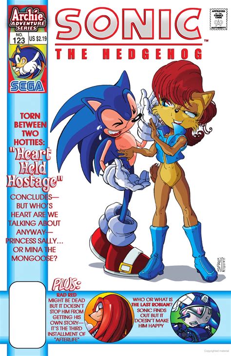 Archie Sonic The Hedgehog Issue 123 Sonic News Network Fandom