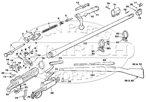 1903 Springfield Rifle Diagram