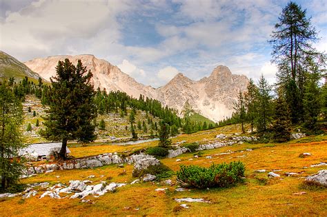 foto gratis Dolomitas fanes montañas paisaje roca Alpine paisaje