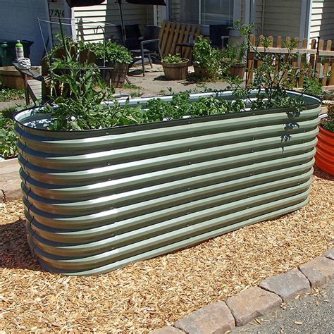 Green Planter Boxes Raised Vegega