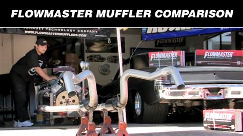 Flowmaster Muffler Comparison YouTube