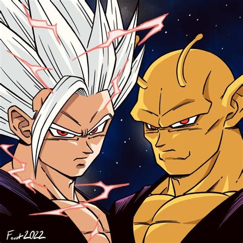 Gohan and Piccolo From Dragon Ball Super: Super Hero, inspired by that ...