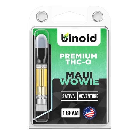 Binoid Thc O Vape Cartridge Maui Wowie Leafly