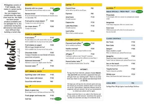 Mabuti Philippines Menu Prices Updated