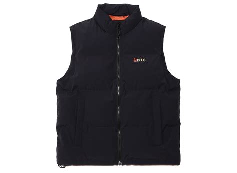 Deus Ex Machina Scout Puffer Vest Black