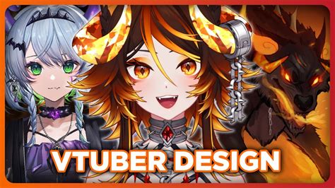 What Inspired Sinder S Demon Vtuber Model Design Youtube