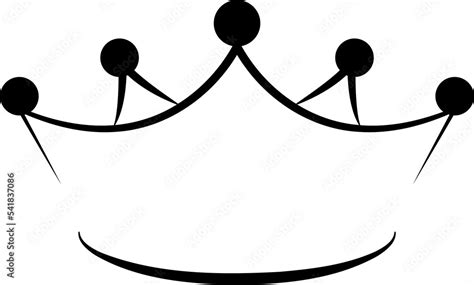 Crown Icon In Png Corona Symbol Royal Illustration Crown Silhouette