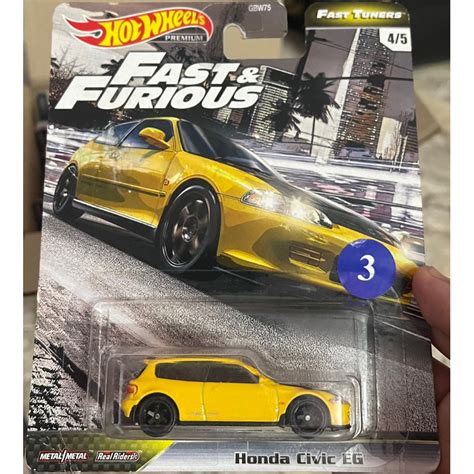 mô hình xe Honda Civic EG chính hãng Hot Wheels tỉ lệ Shopee Việt Nam