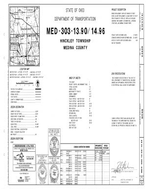 Fillable Online Ftp Dot State Oh State Route Bridge Replacementohio