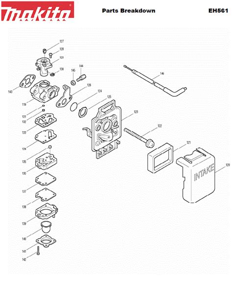 Makita EH561 Parts Diagrams Informacionpublica Svet Gob Gt